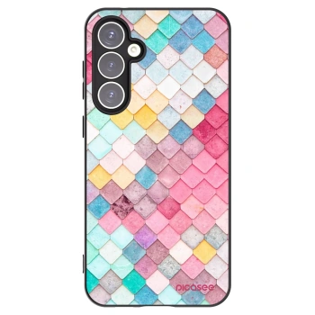 Picasee husă neagră din silicon pentru Samsung Galaxy S23 FE S711B - Colorful roof