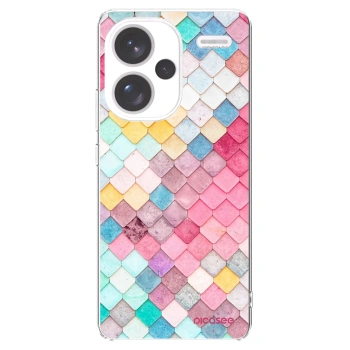 Picasee husă transparentă din silicon pentru Xiaomi Redmi Note 13 Pro+ 5G - Colorful roof