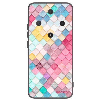 Picasee husă neagră din silicon pentru Honor Magic6 Lite 5G - Colorful roof