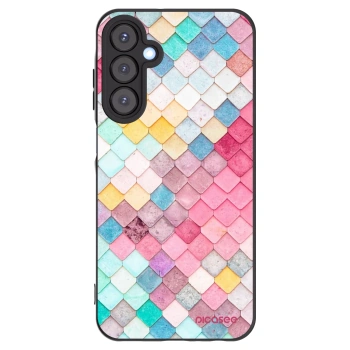 Picasee husă neagră din silicon pentru Samsung Galaxy A25 A256B 5G - Colorful roof