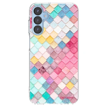 Picasee husă transparentă din silicon pentru Samsung Galaxy A15 A156B 5G - Colorful roof
