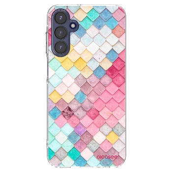 Picasee husă transparentă din silicon pentru Samsung Galaxy A15 A155F 4G - Colorful roof