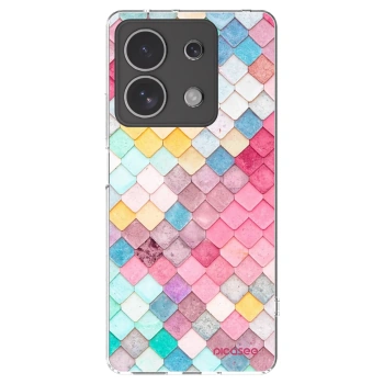 Picasee husă transparentă din silicon pentru Xiaomi Redmi Note 13 4G - Colorful roof