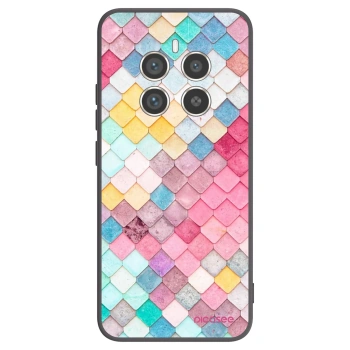 Picasee husă neagră din silicon pentru Realme 12 Pro 5G - Colorful roof