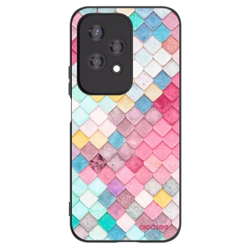 Picasee husă neagră din silicon pentru Honor 200 Lite - Colorful roof