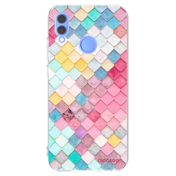 Picasee husă transparentă din silicon pentru Honor 10 Lite - Colorful roof