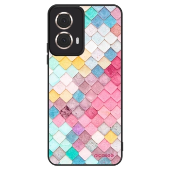 Husă pentru Motorola Moto G85 - Colorful roof