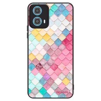 Husă pentru Motorola Moto G34 5G - Colorful roof