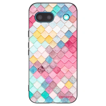 Picasee husă neagră din silicon pentru Google Pixel 8 - Colorful roof