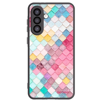Picasee husă neagră din silicon pentru Samsung Galaxy A26 5G A266B - Colorful roof