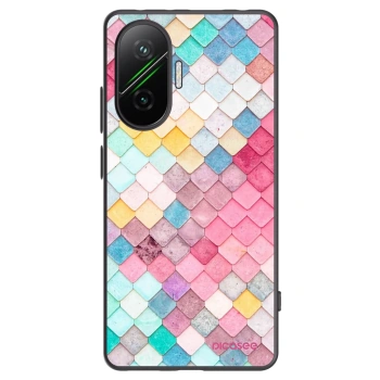 Picasee husă neagră din silicon pentru Xiaomi Poco F7 Pro 5G - Colorful roof
