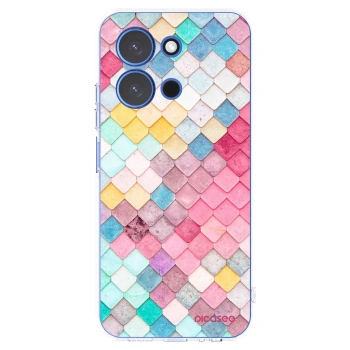Picasee husă transparentă din silicon pentru Xiaomi Redmi 15C 4G - Colorful roof
