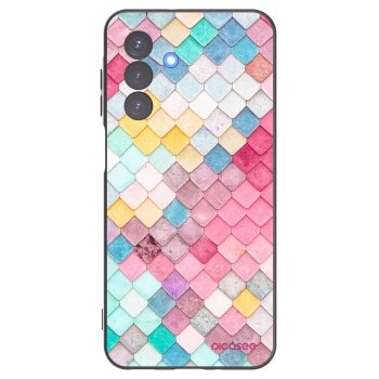 Picasee husă neagră din silicon pentru Samsung Galaxy A17 5G - Colorful roof