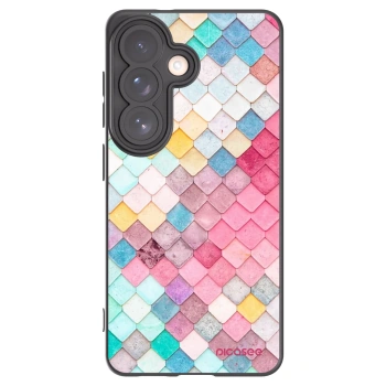 Picasee husă neagră din silicon pentru Samsung Galaxy S26 - Colorful roof