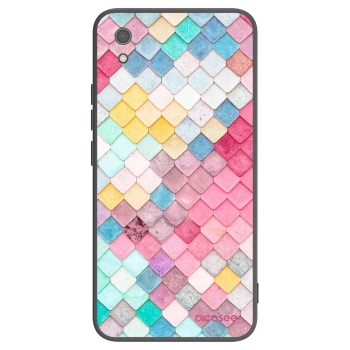 Picasee husă neagră din silicon pentru Xiaomi Redmi 7A - Colorful roof