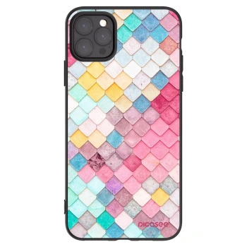 Picasee husă neagră din silicon pentru Apple iPhone 11 Pro Max - Colorful roof