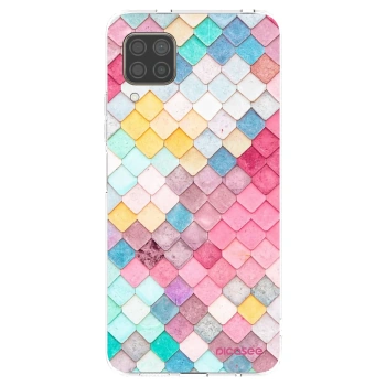 Picasee husă transparentă din silicon pentru Huawei P40 Lite - Colorful roof