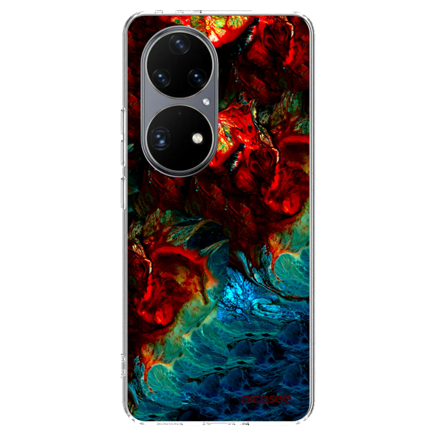Picasee husă transparentă din silicon pentru Huawei P50 - Universe