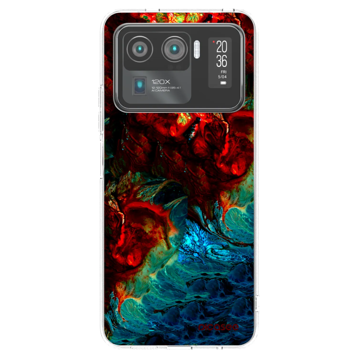 Picasee husă transparentă din silicon pentru Xiaomi Mi 11 Ultra - Universe