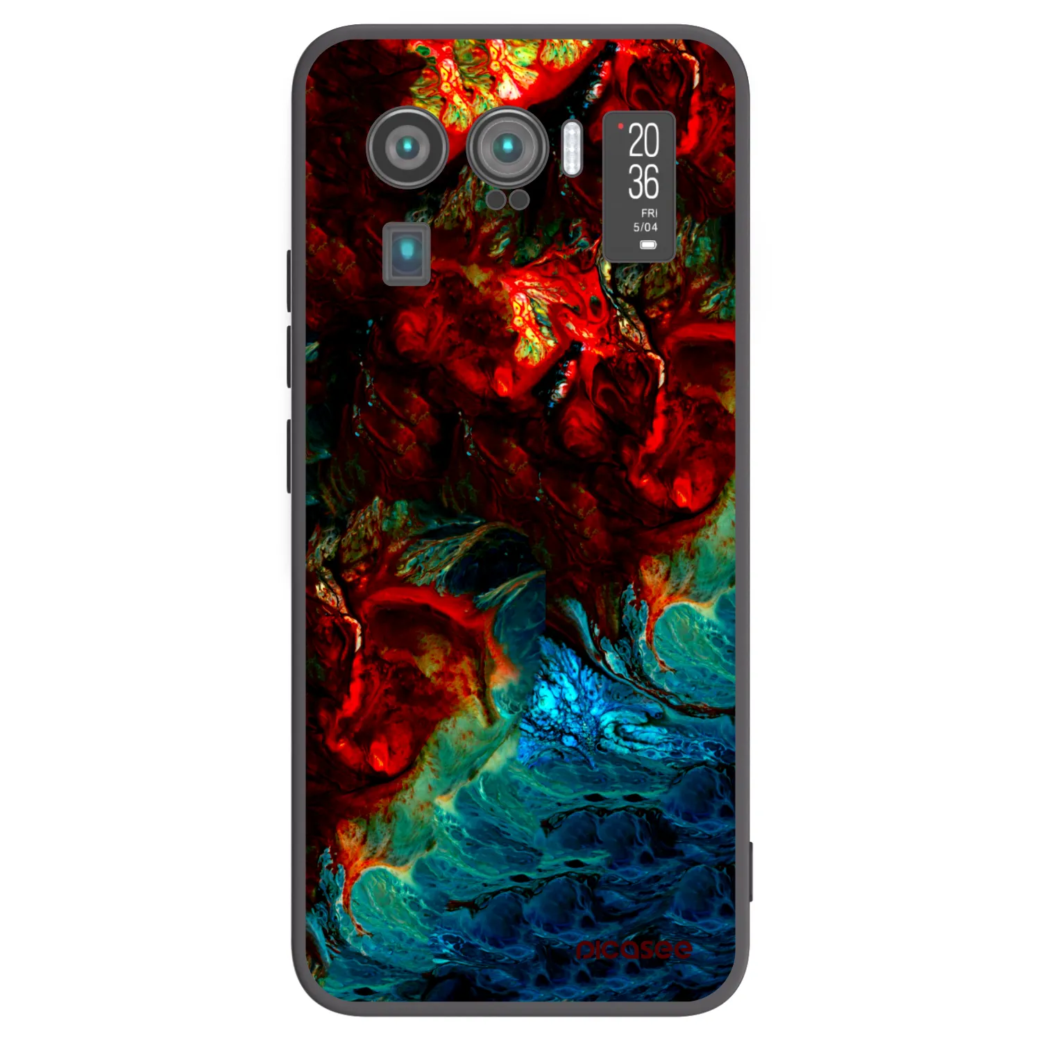 Picasee husă neagră din silicon pentru Xiaomi Mi 11 Ultra - Universe