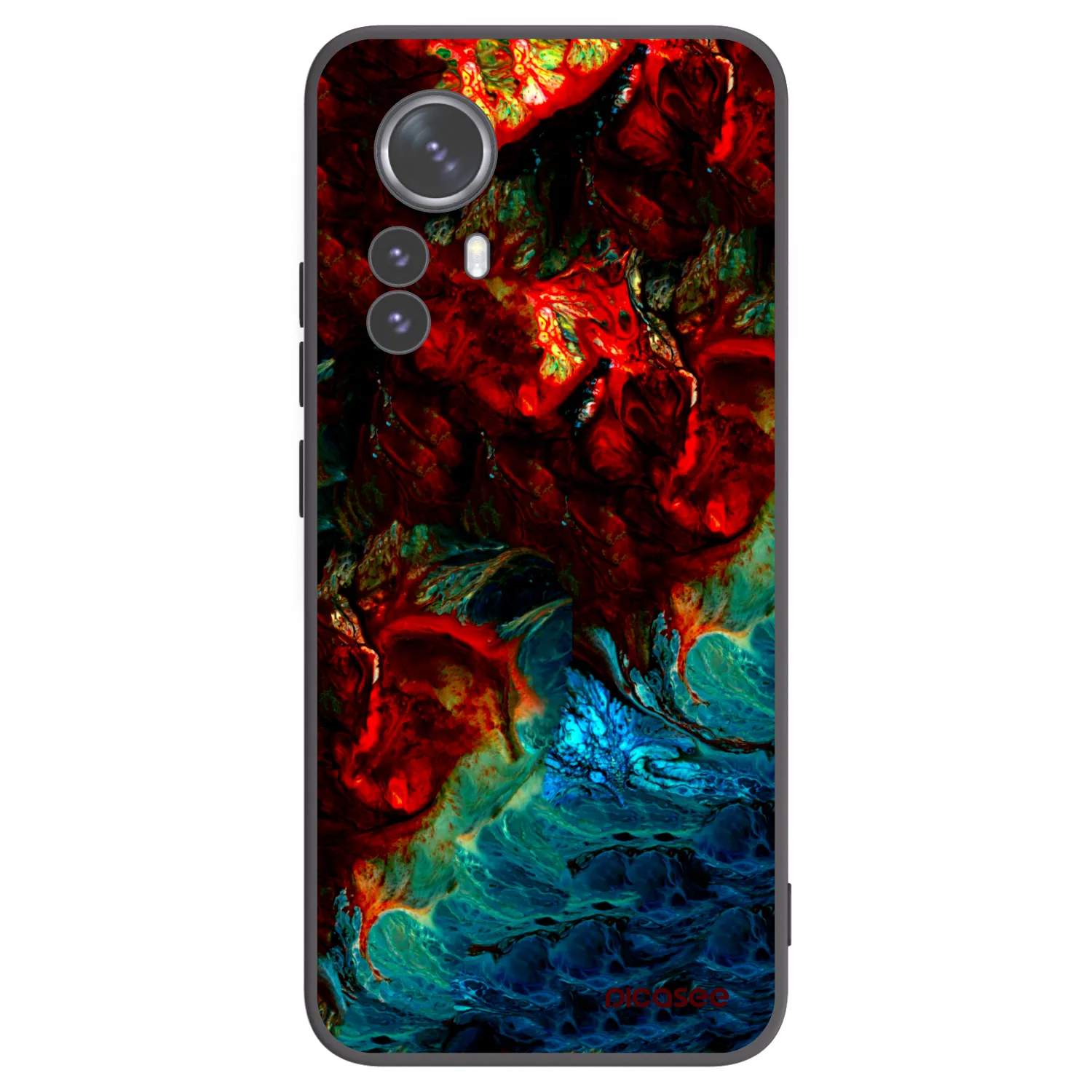 Picasee husă neagră din silicon pentru Xiaomi 12 Pro - Universe