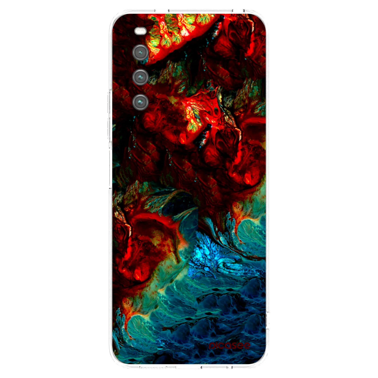 Picasee husă transparentă din silicon pentru Sony Xperia 10 IV 5G - Universe