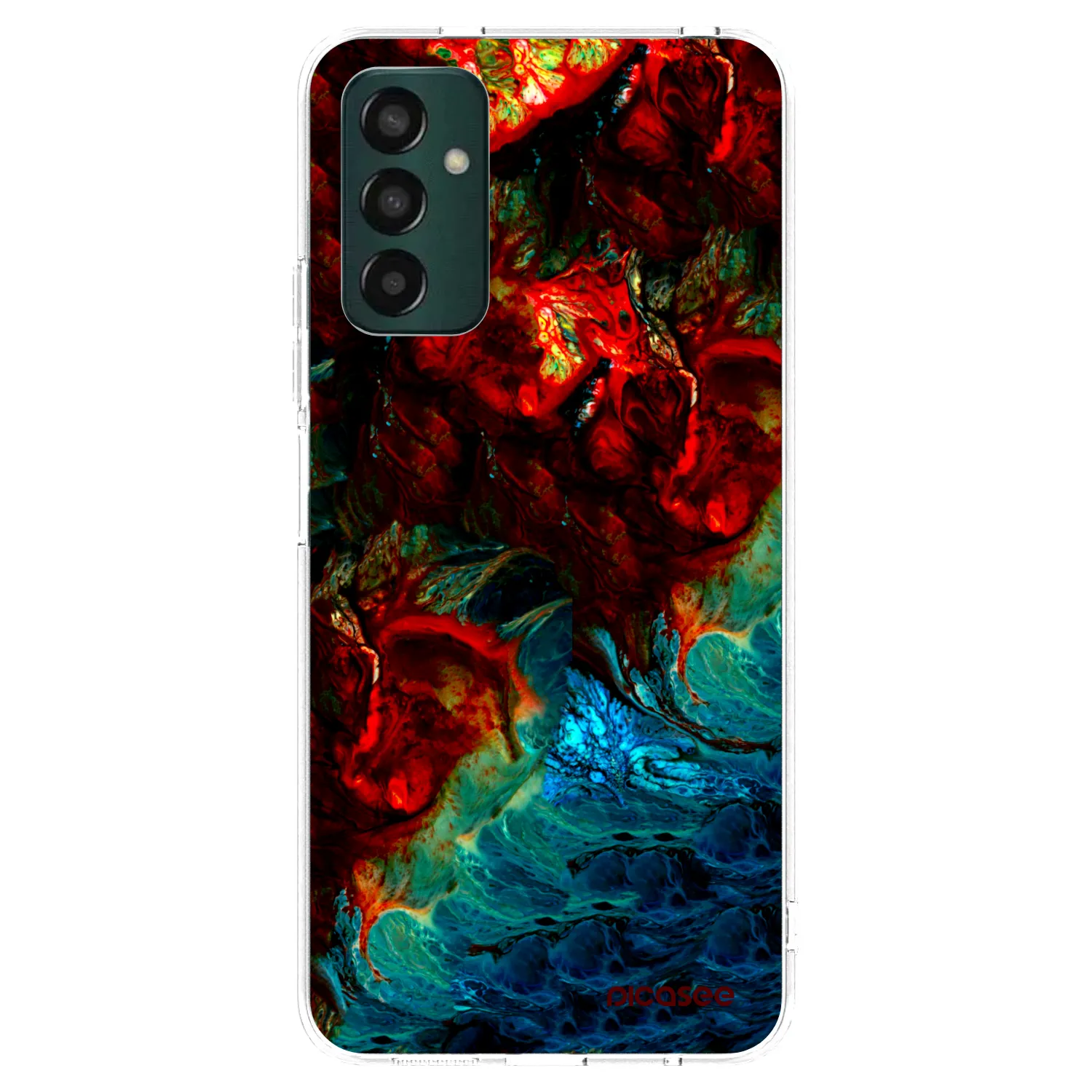Picasee husă transparentă din silicon pentru Samsung Galaxy M13 M135F - Universe