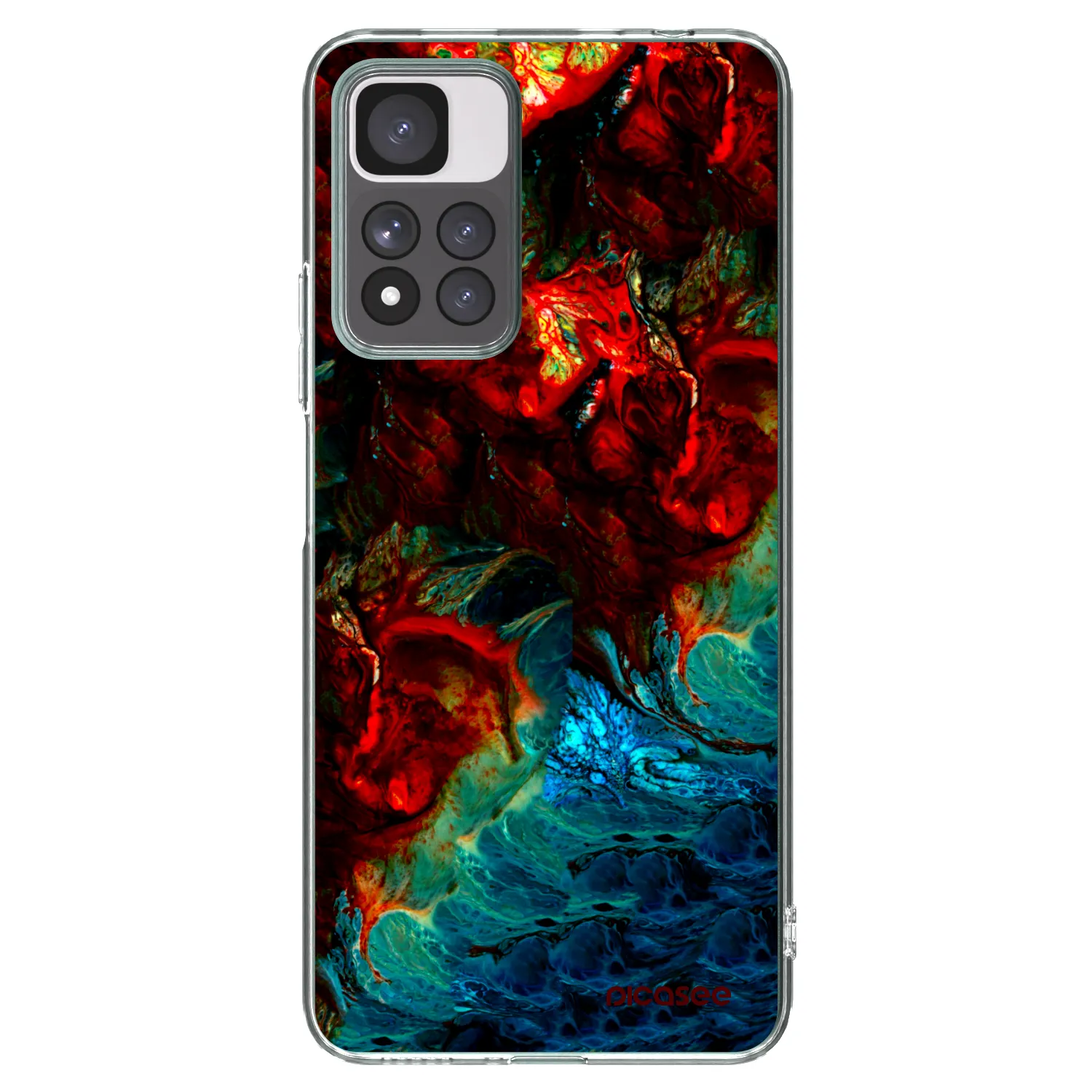 Picasee husă transparentă din silicon pentru Xiaomi Redmi Note 11 Pro+ 5G - Universe