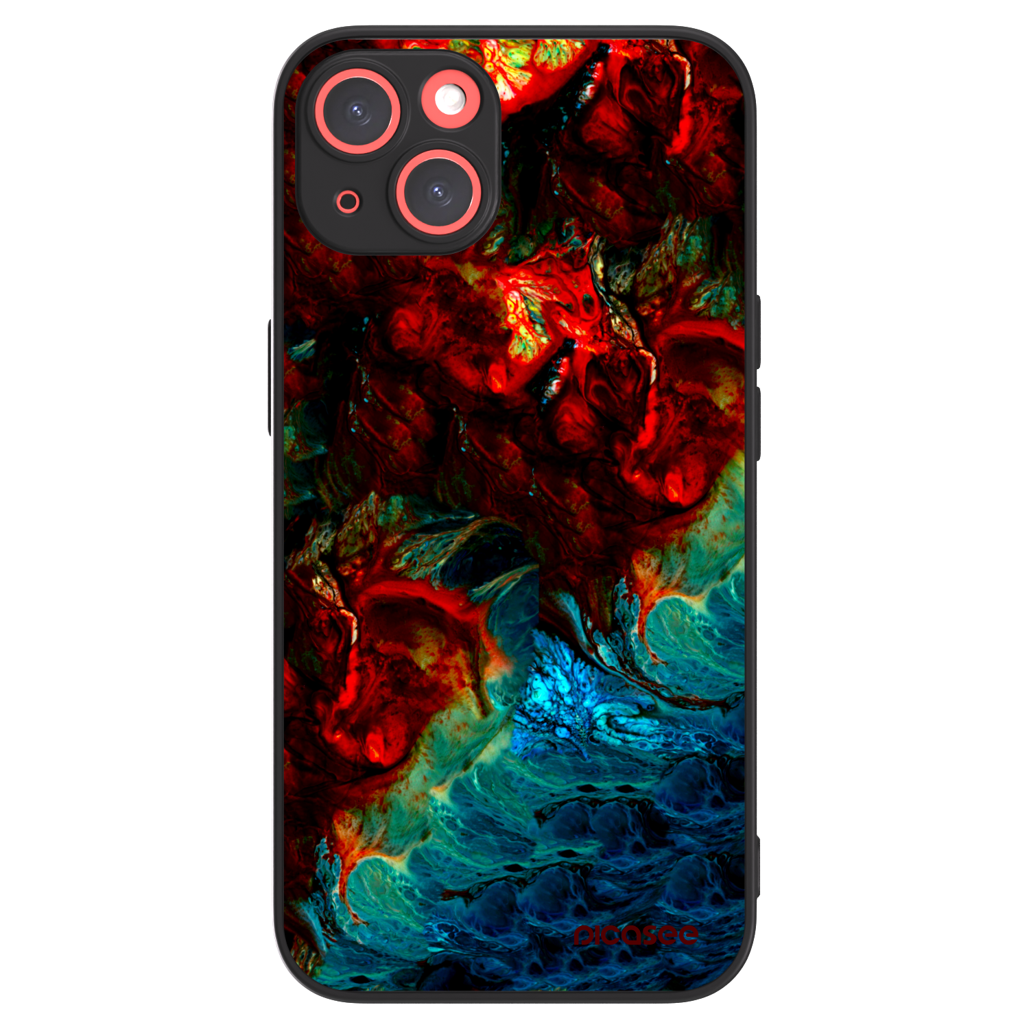 Picasee ULTIMATE CASE MagSafe pentru Apple iPhone 13 - Universe