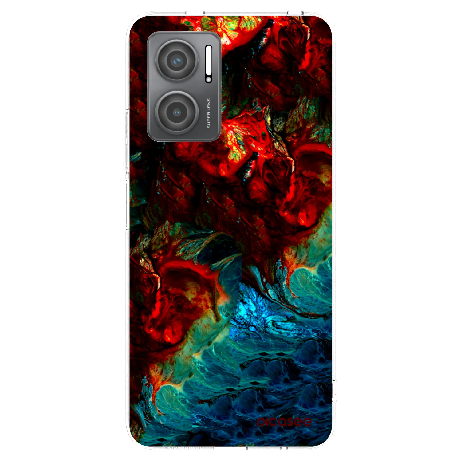 Picasee husă transparentă din silicon pentru Xiaomi Redmi 10 5G - Universe