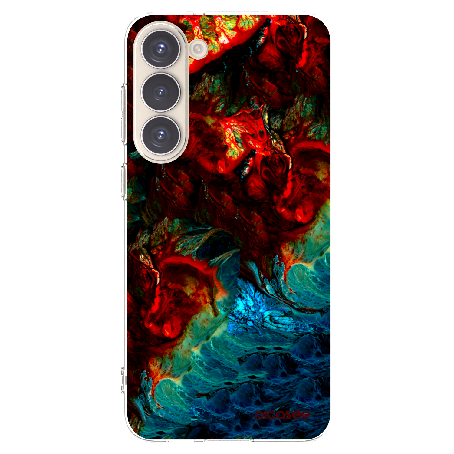 Picasee husă transparentă din silicon pentru Samsung Galaxy S23+ 5G - Universe