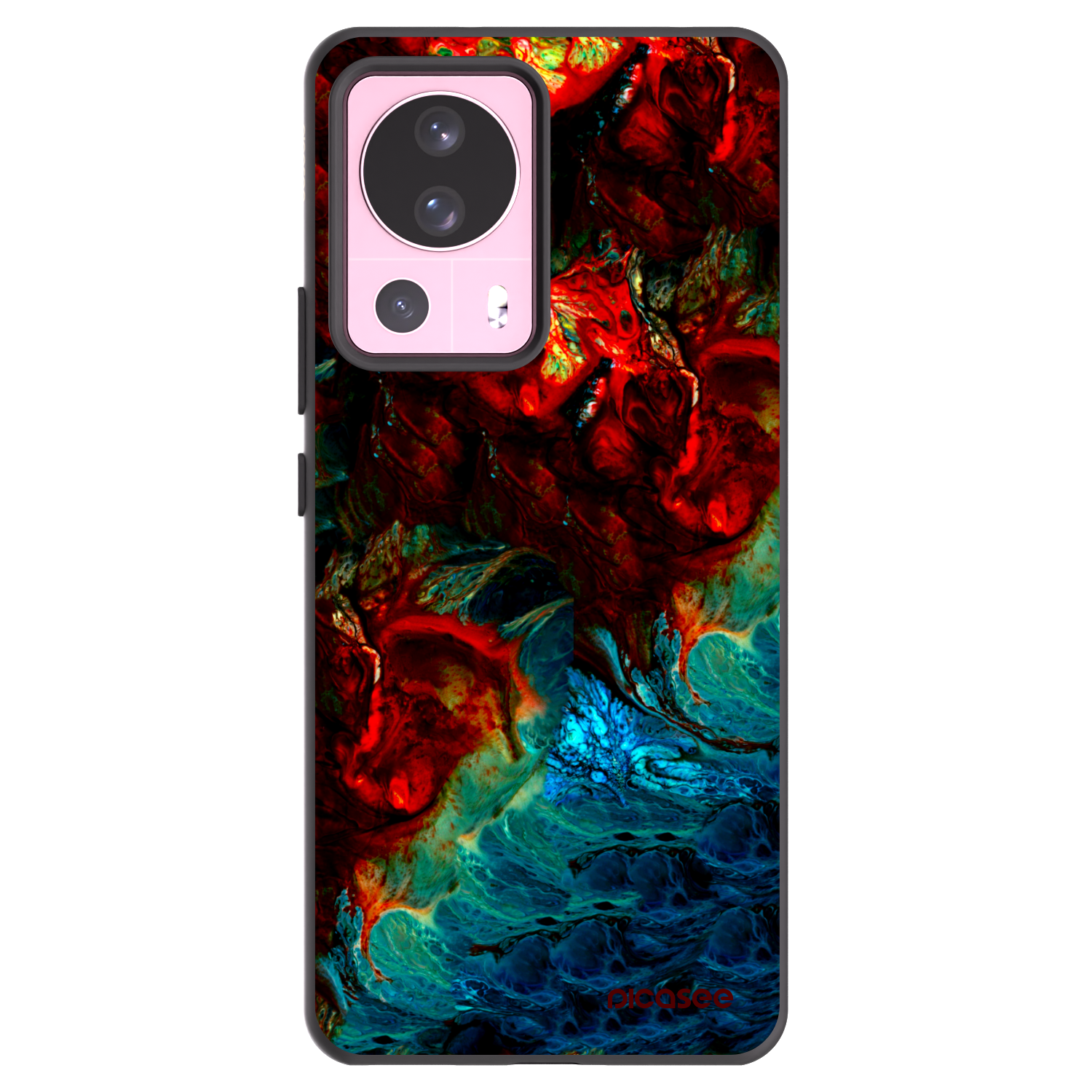 Picasee husă neagră din silicon pentru Xiaomi 13 Lite - Universe