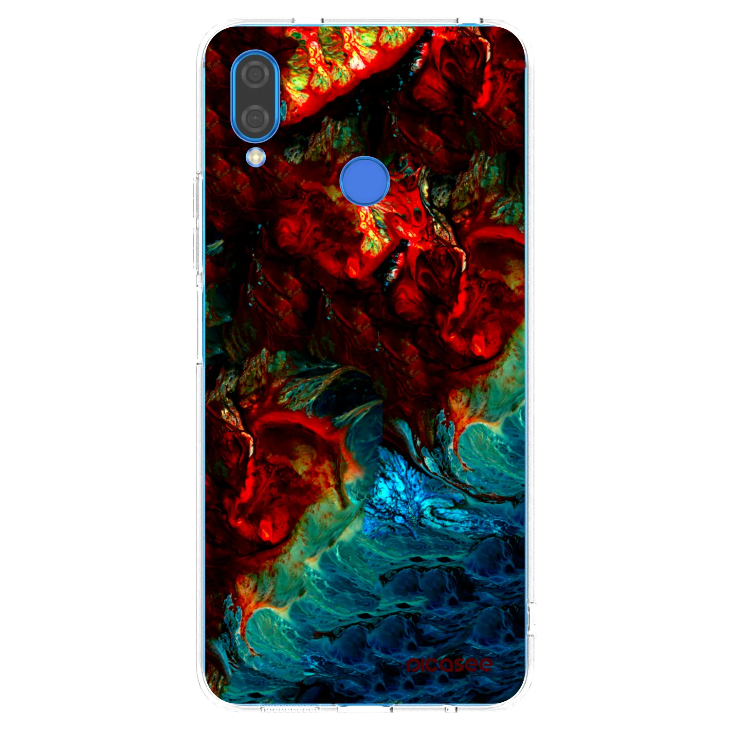 Picasee husă transparentă din silicon pentru Huawei Nova 3 - Universe