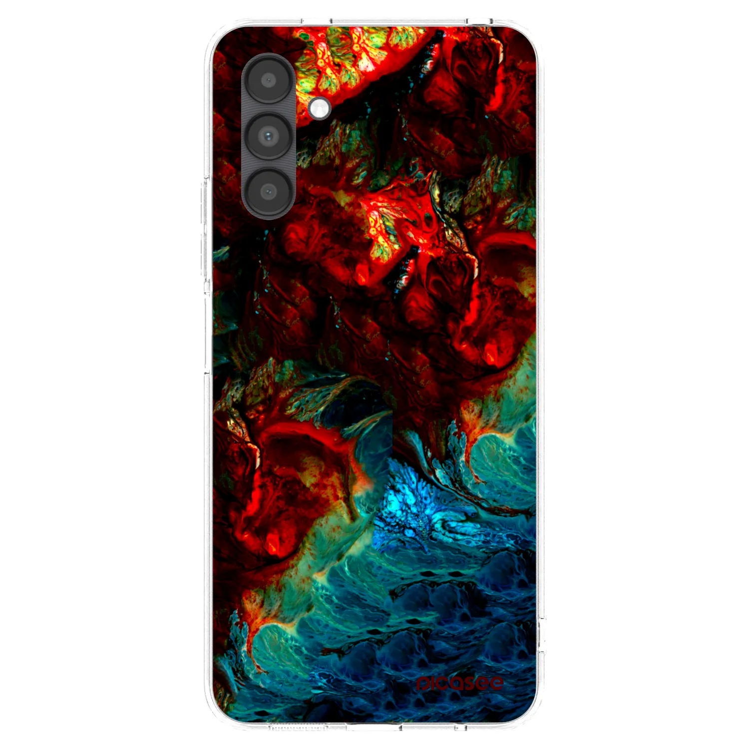Picasee husă transparentă din silicon pentru Samsung Galaxy A04s A047F - Universe