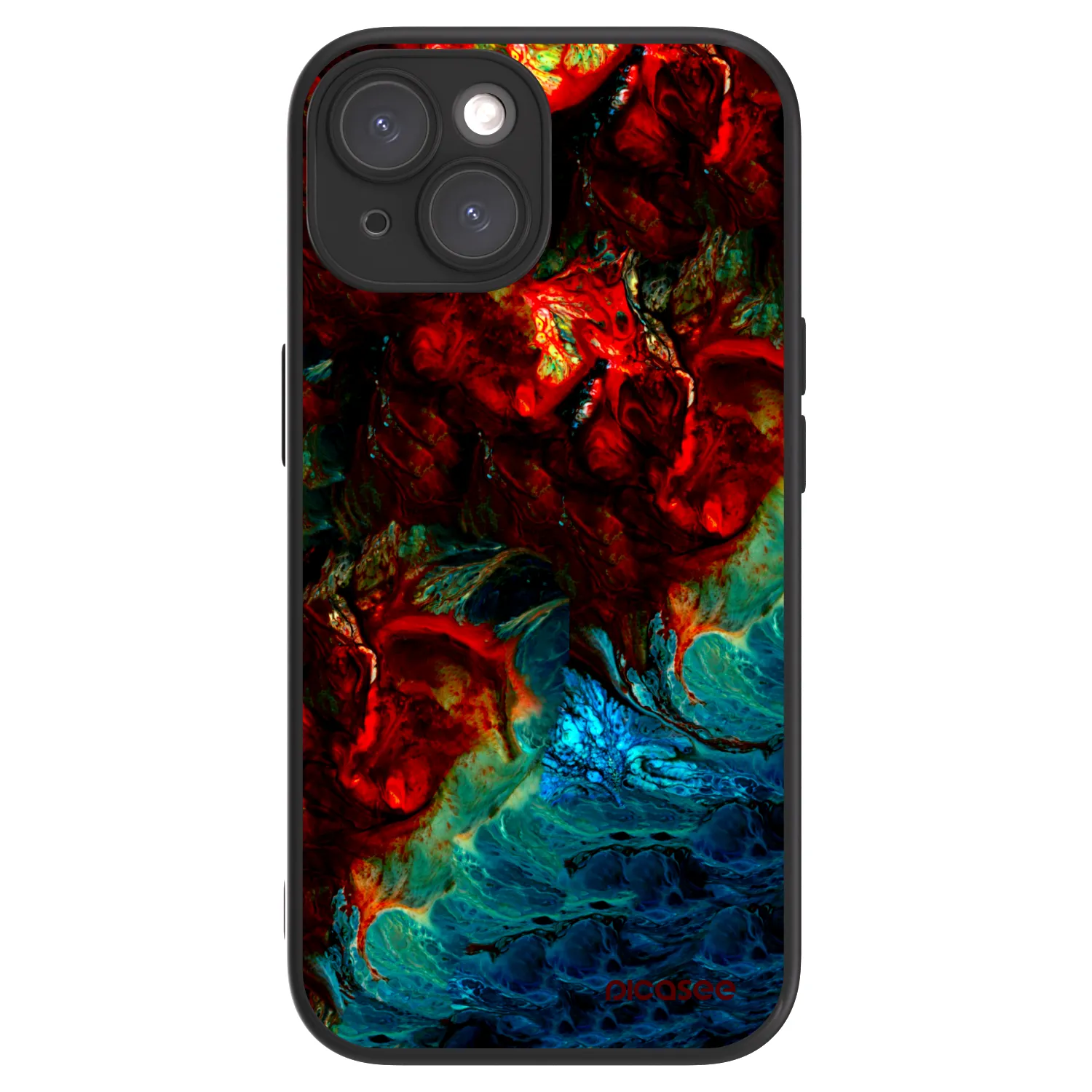 Picasee ULTIMATE CASE MagSafe pentru Apple iPhone 15 - Universe