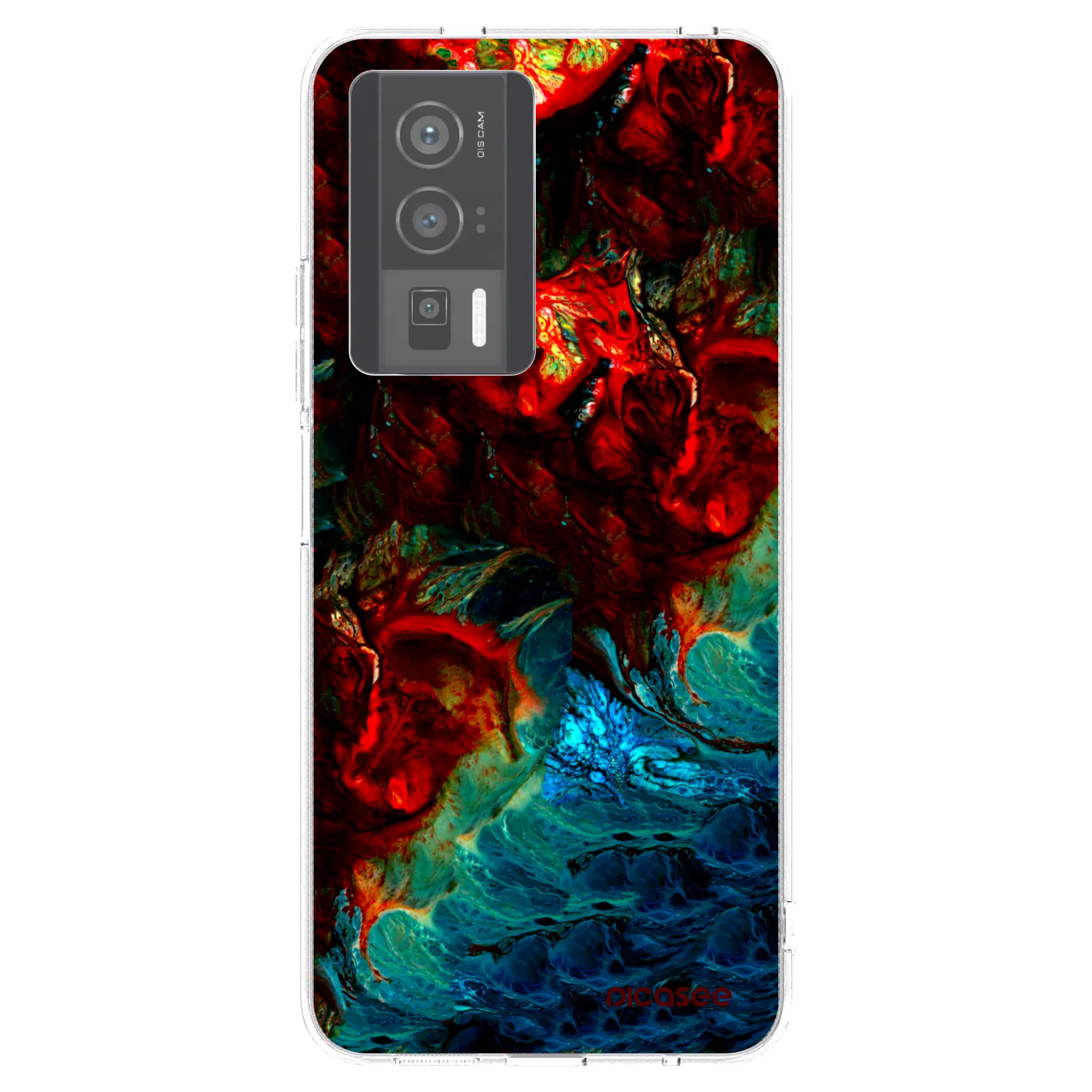 Picasee husă transparentă din silicon pentru Xiaomi Poco F5 Pro 5G - Universe