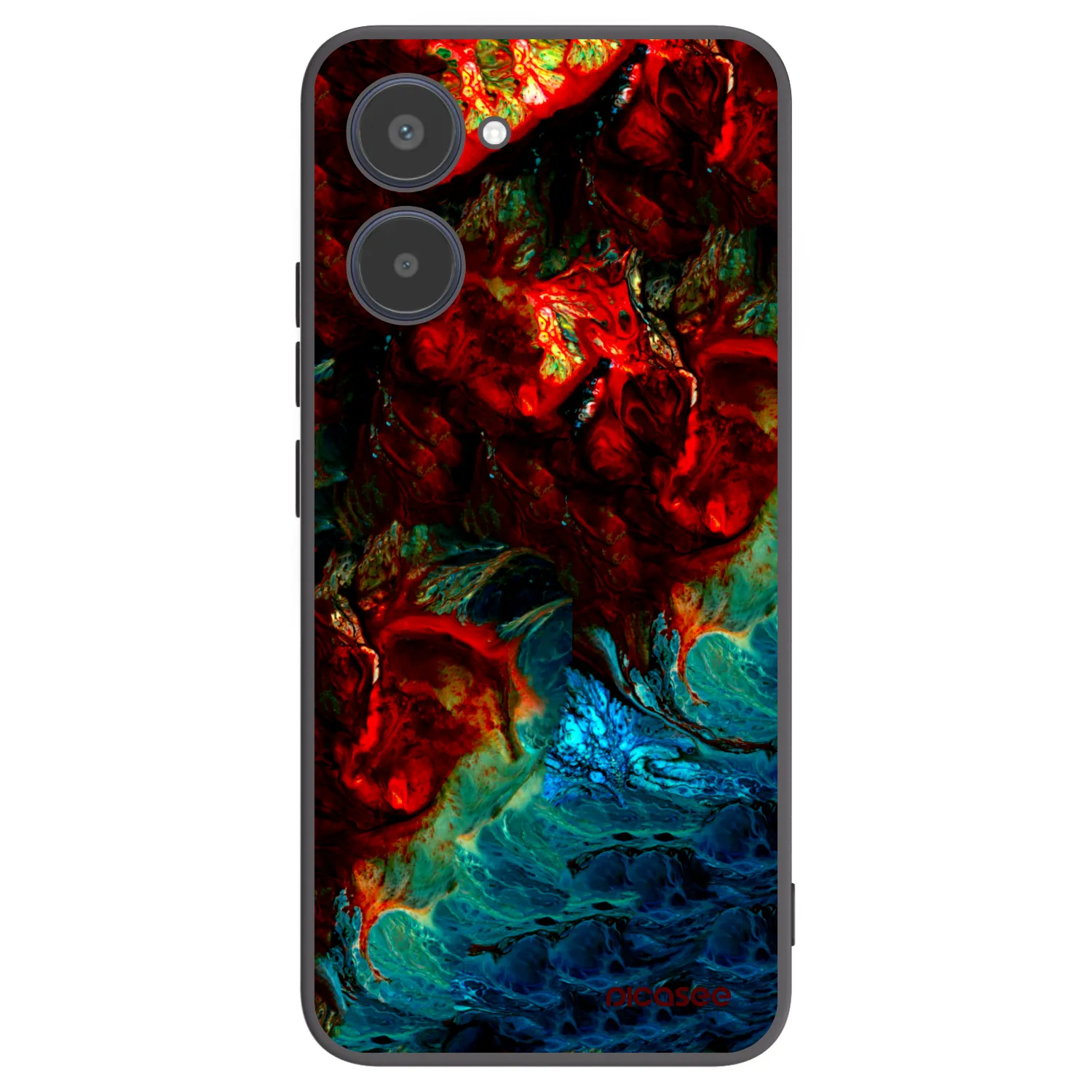 Picasee husă neagră din silicon pentru Realme 10 4G - Universe