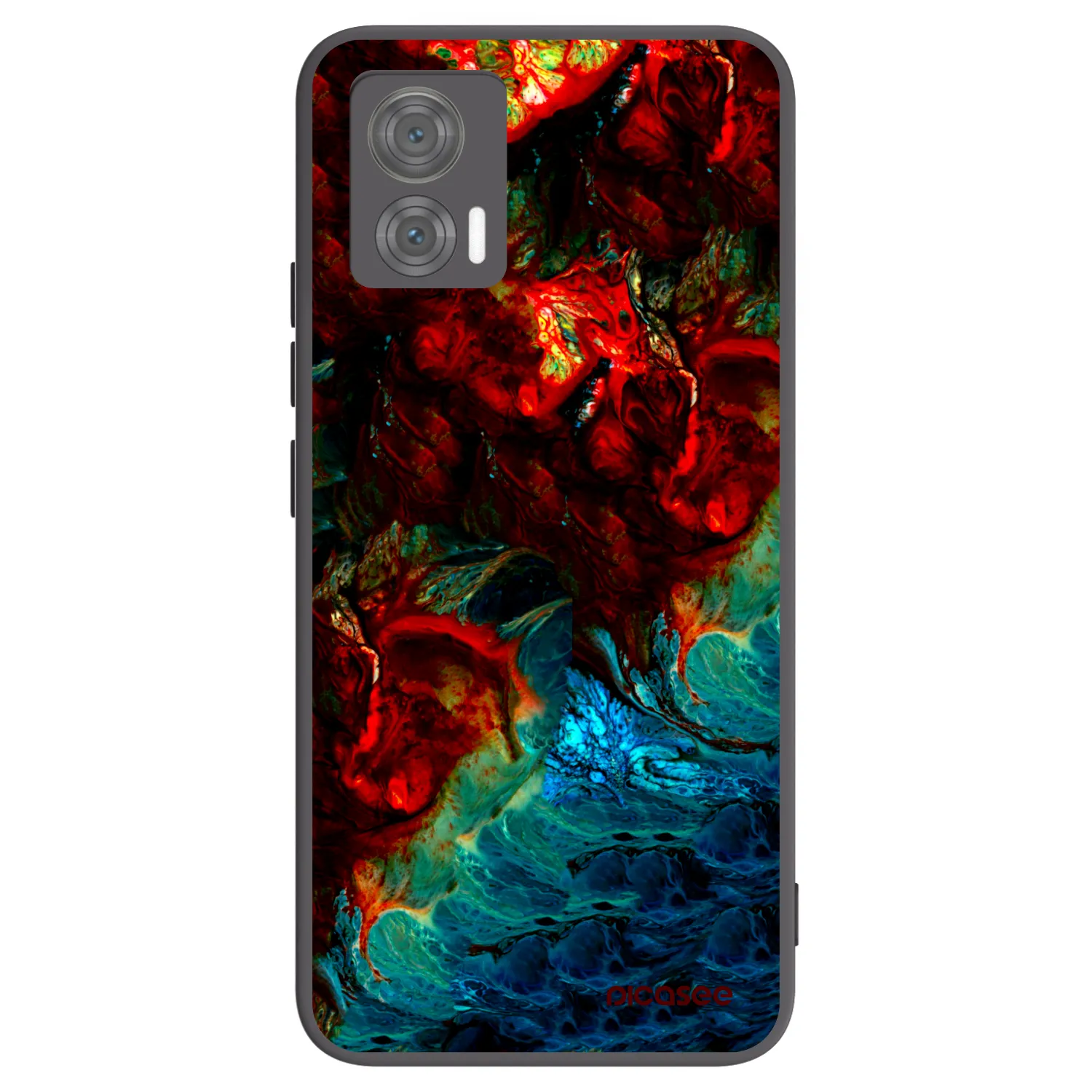 Picasee husă neagră din silicon pentru Motorola Edge 30 Neo - Universe