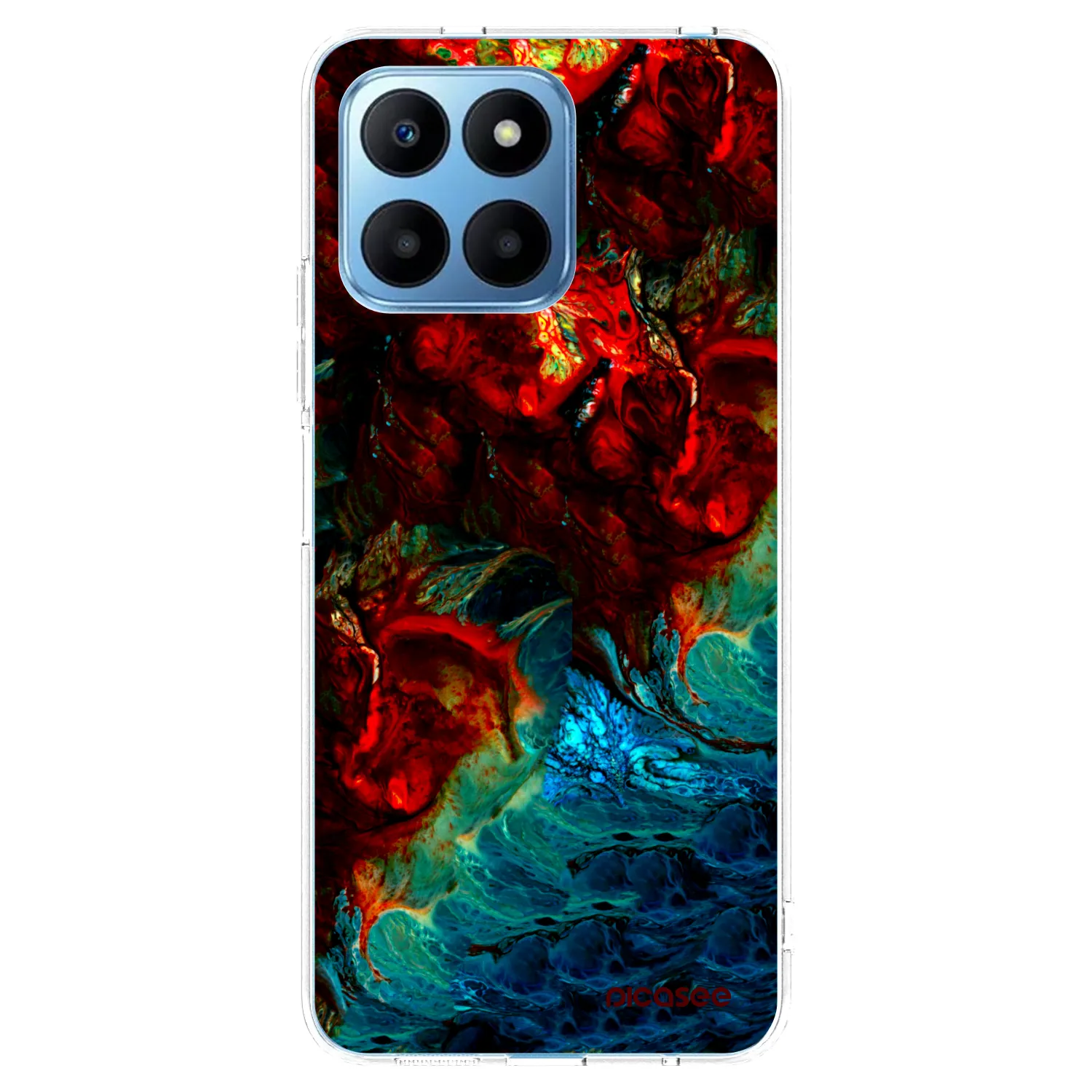 Picasee husă transparentă din silicon pentru Honor 70 Lite - Universe