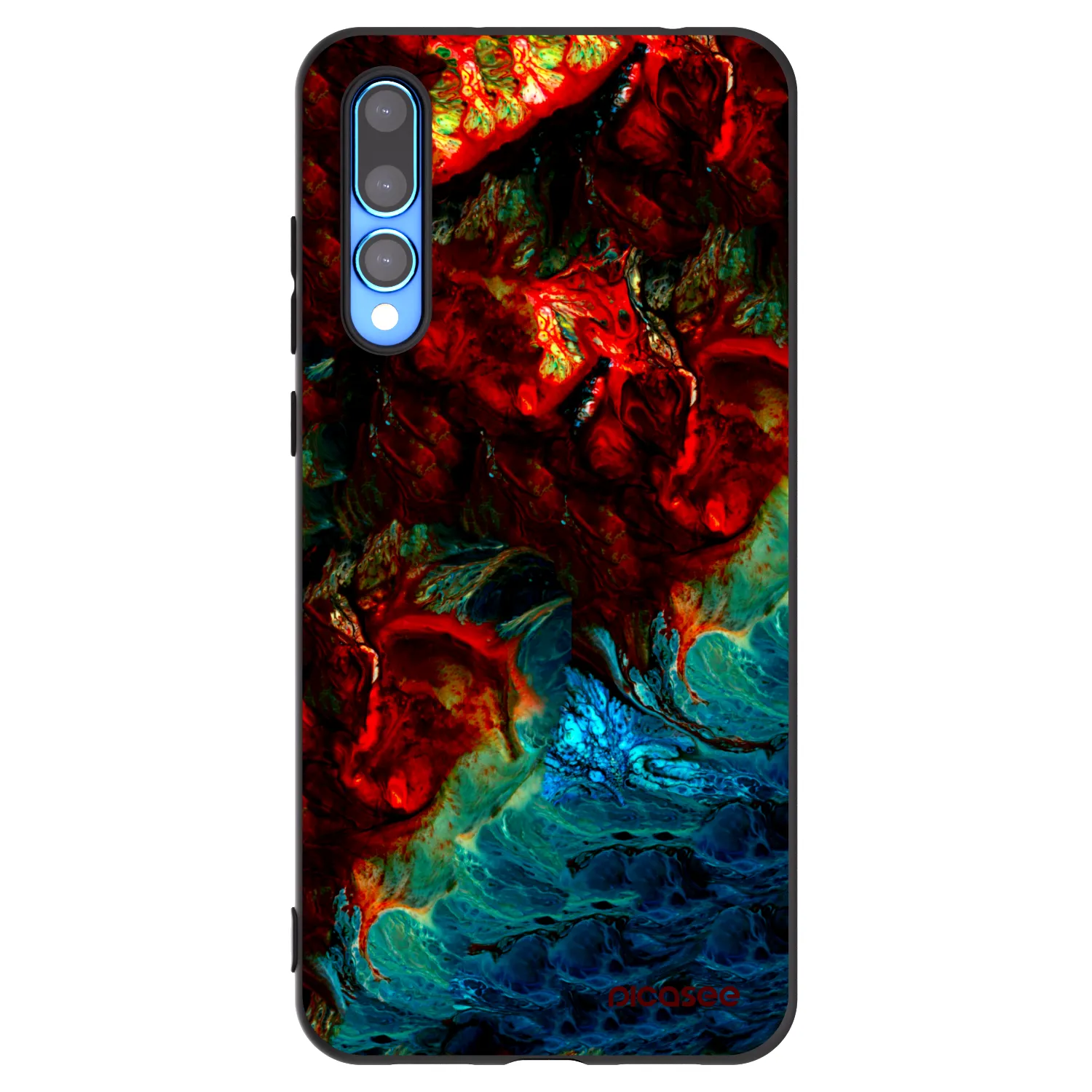 Picasee husă neagră din silicon pentru Huawei P20 Pro - Universe