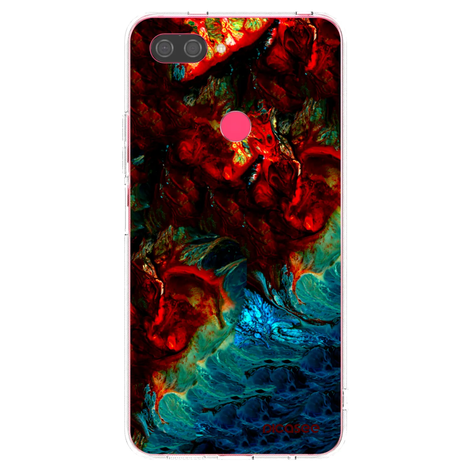 Picasee husă transparentă din silicon pentru Xiaomi Mi 8 Lite - Universe