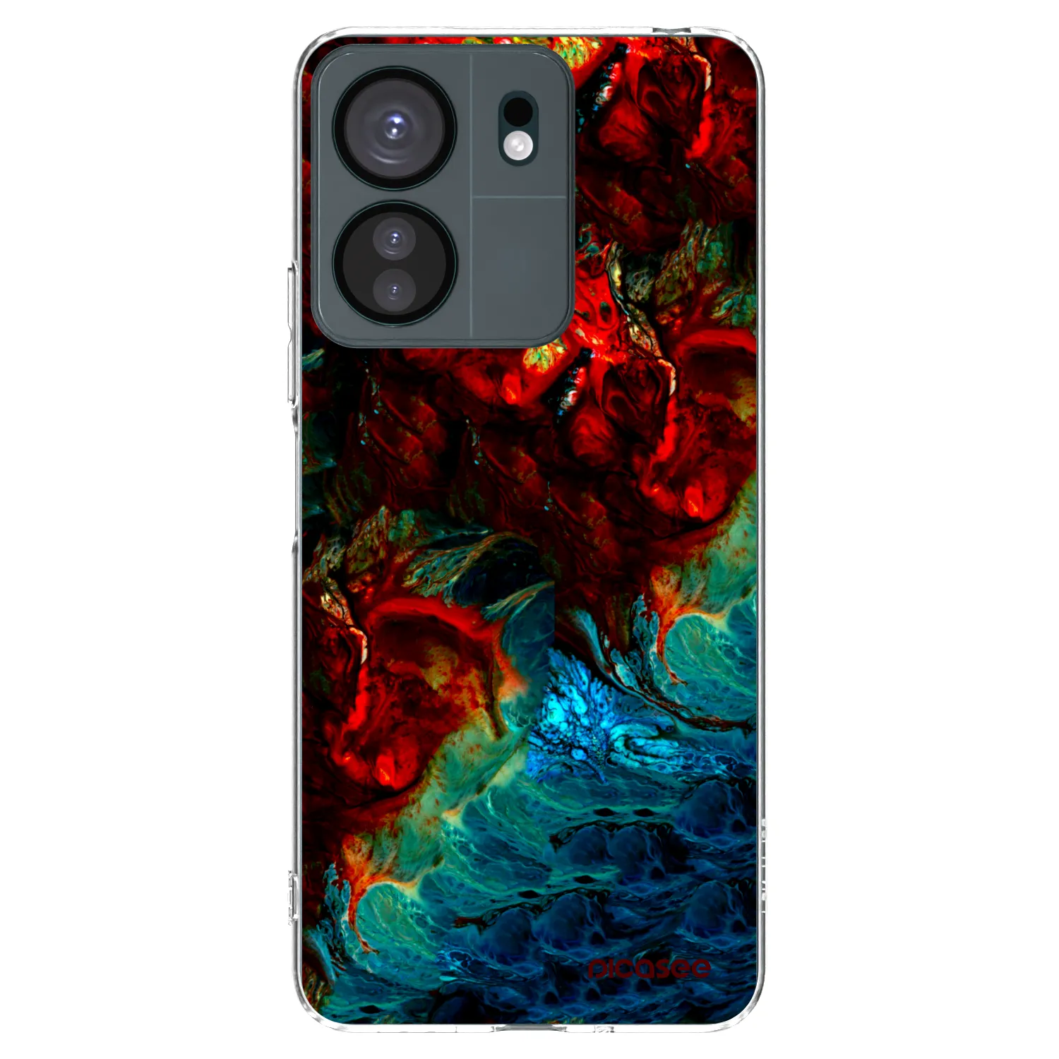 Picasee husă transparentă din silicon pentru Xiaomi Redmi 13C 4G - Universe