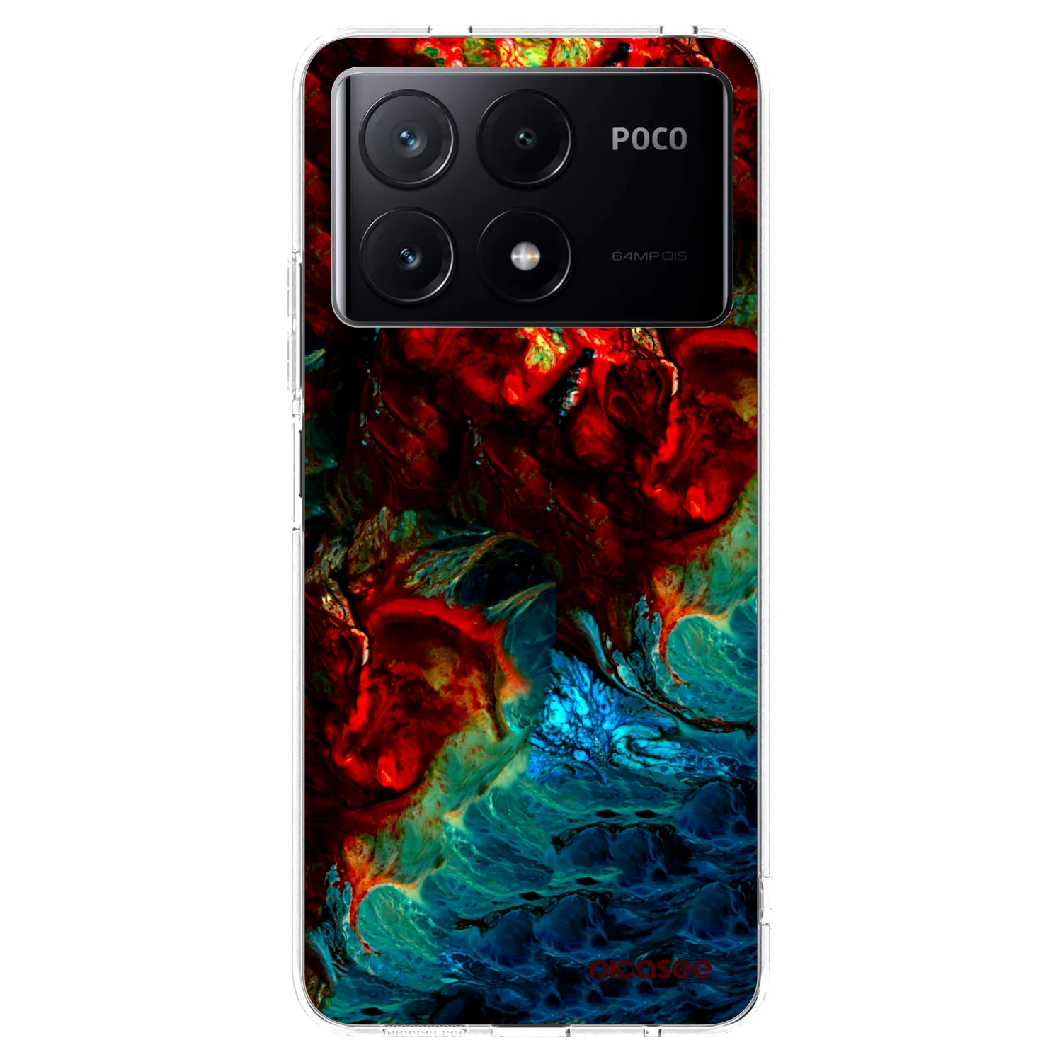 Picasee husă transparentă din silicon pentru Xiaomi Poco X6 Pro - Universe