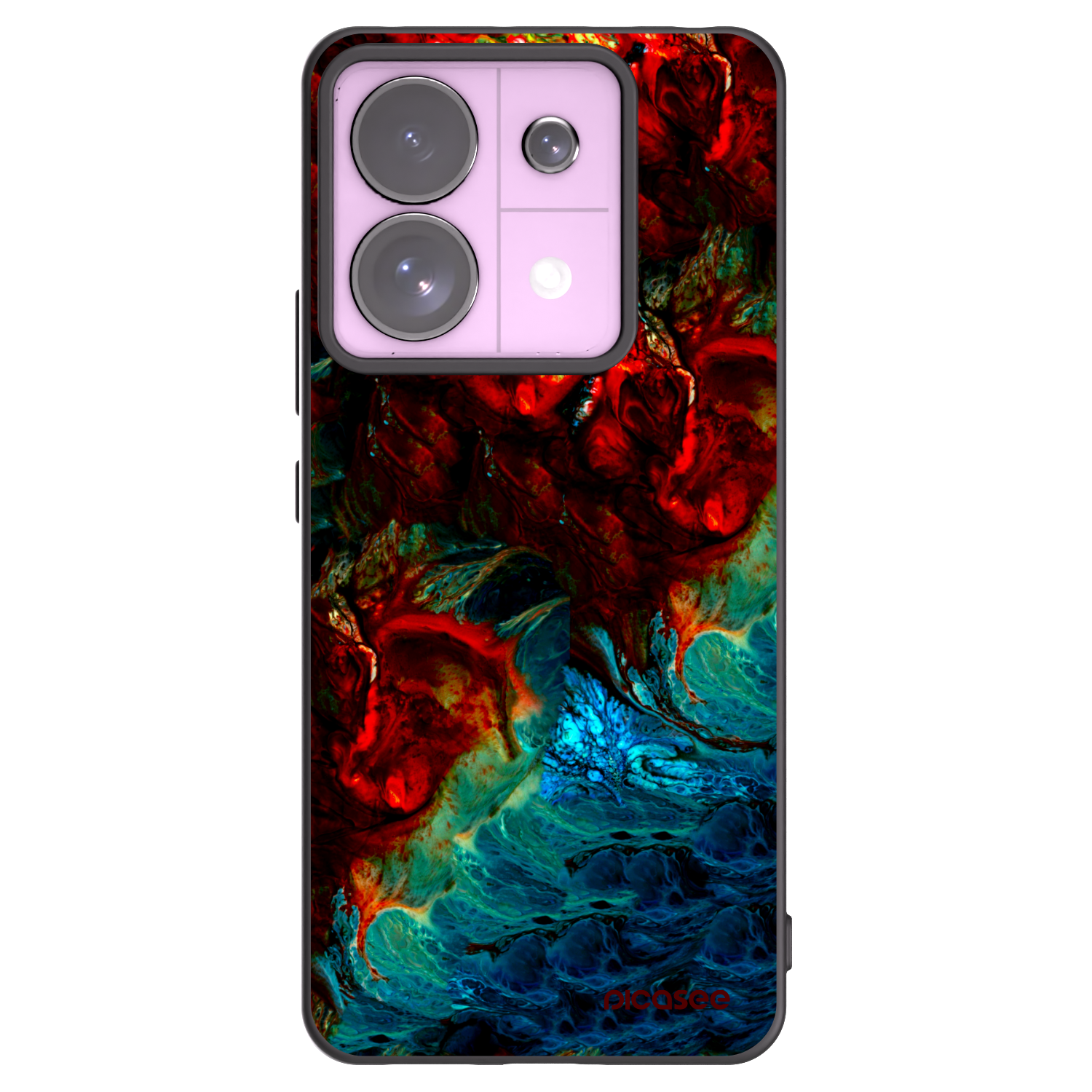 Picasee husă neagră din silicon pentru Xiaomi Redmi Note 13 Pro 5G - Universe