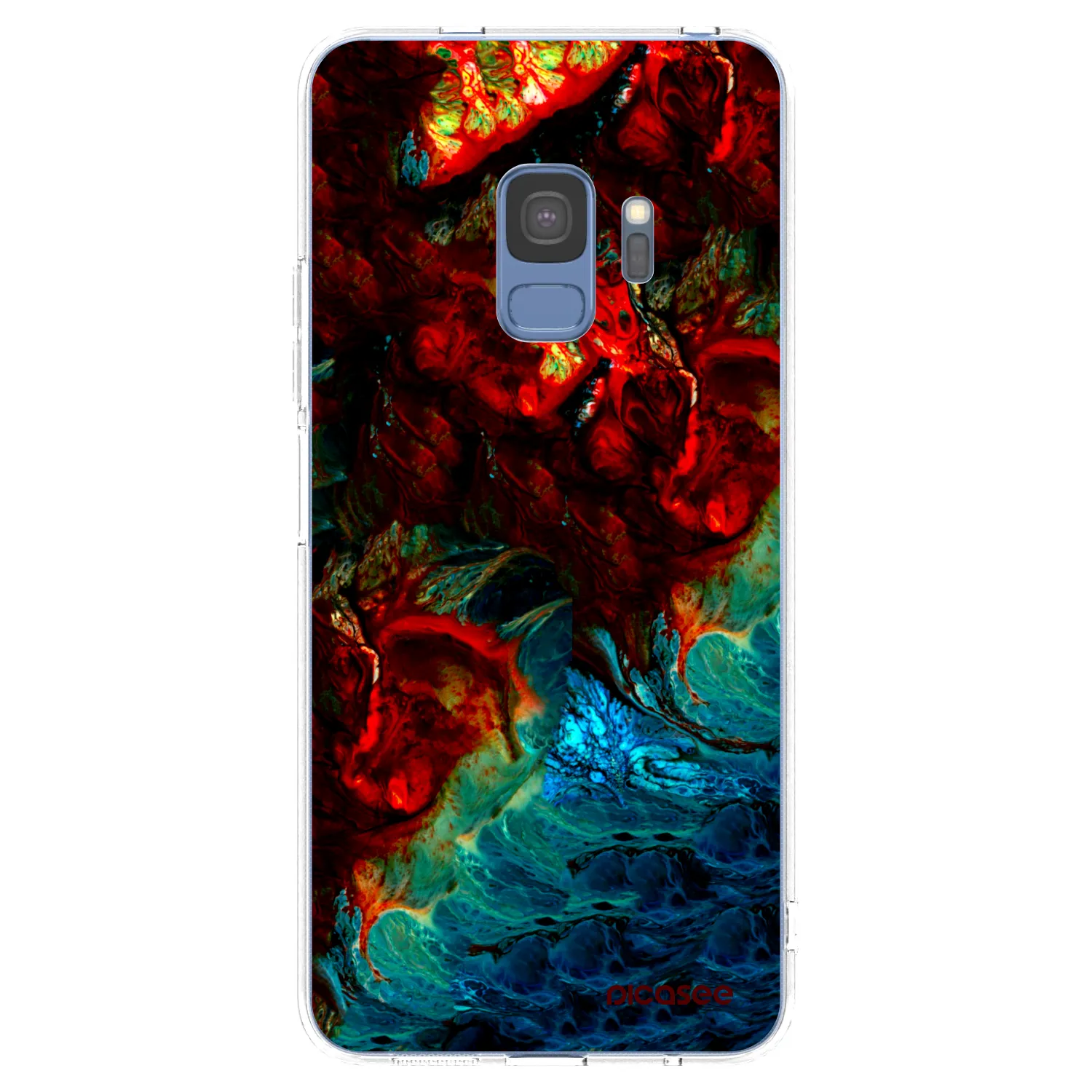 Picasee husă transparentă din silicon pentru Samsung Galaxy S9 G960F - Universe