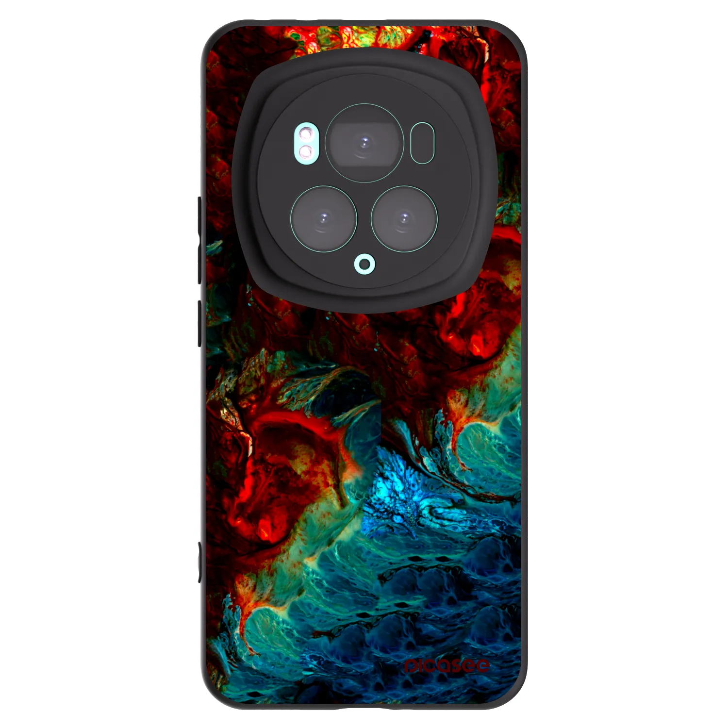 Picasee husă neagră din silicon pentru Honor Magic6 Pro - Universe