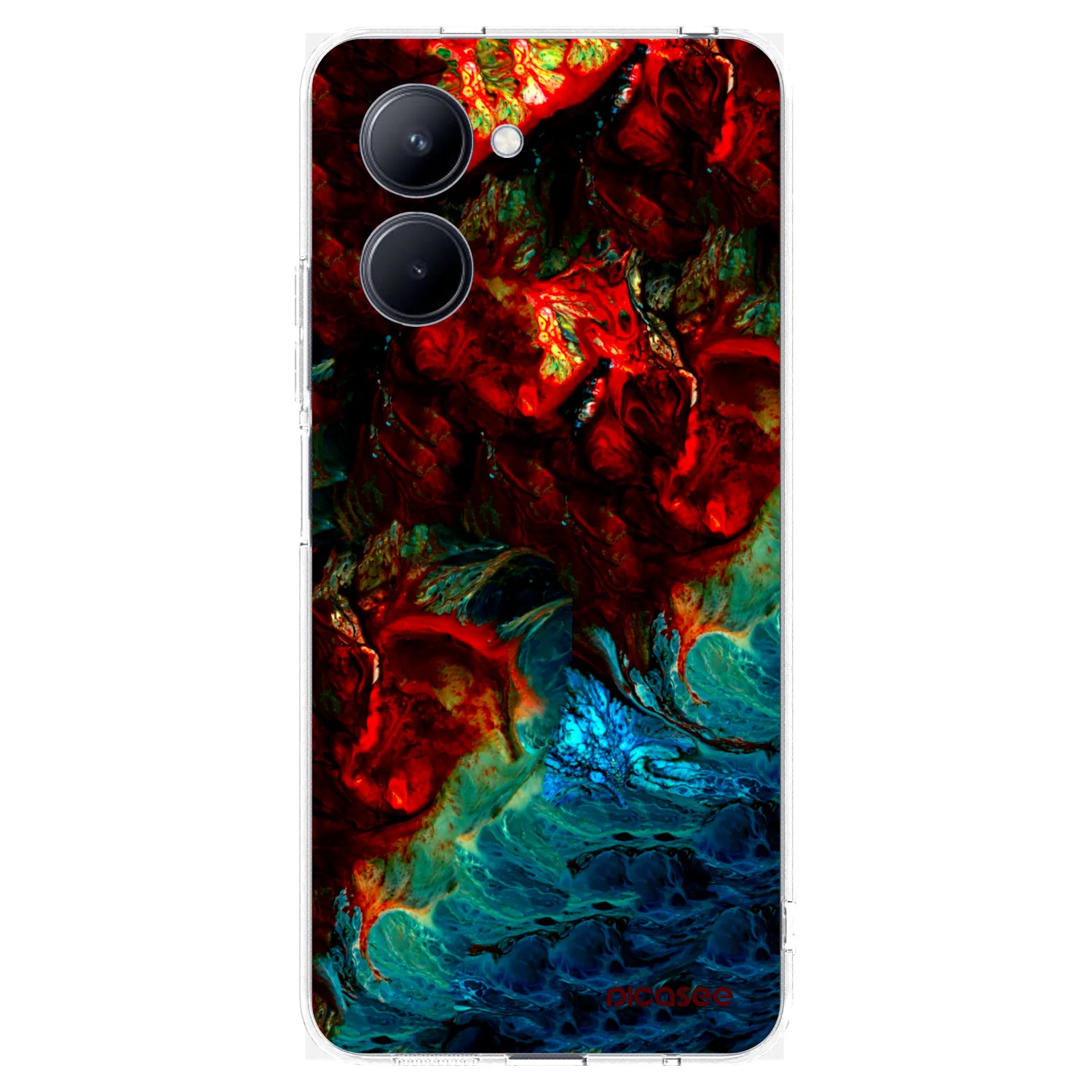 Picasee husă transparentă din silicon pentru Realme C33 (2023) - Universe