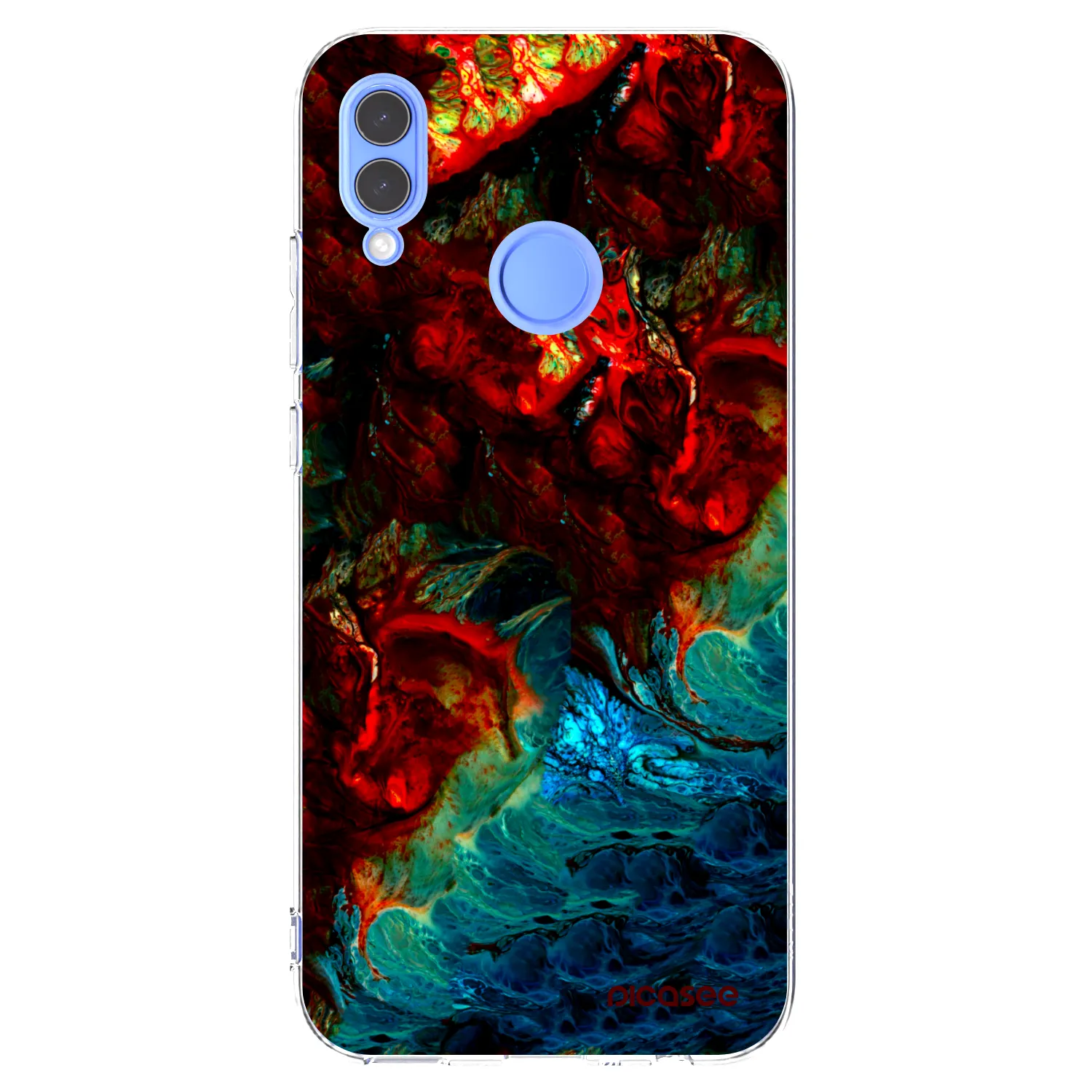 Picasee husă transparentă din silicon pentru Huawei P Smart 2019 - Universe