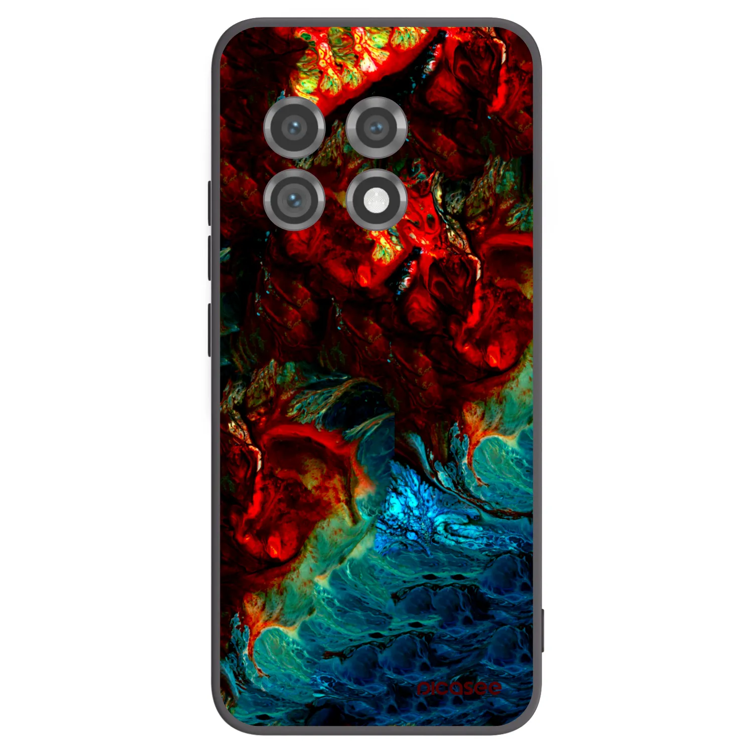 Picasee husă neagră din silicon pentru OnePlus 11 5G - Universe