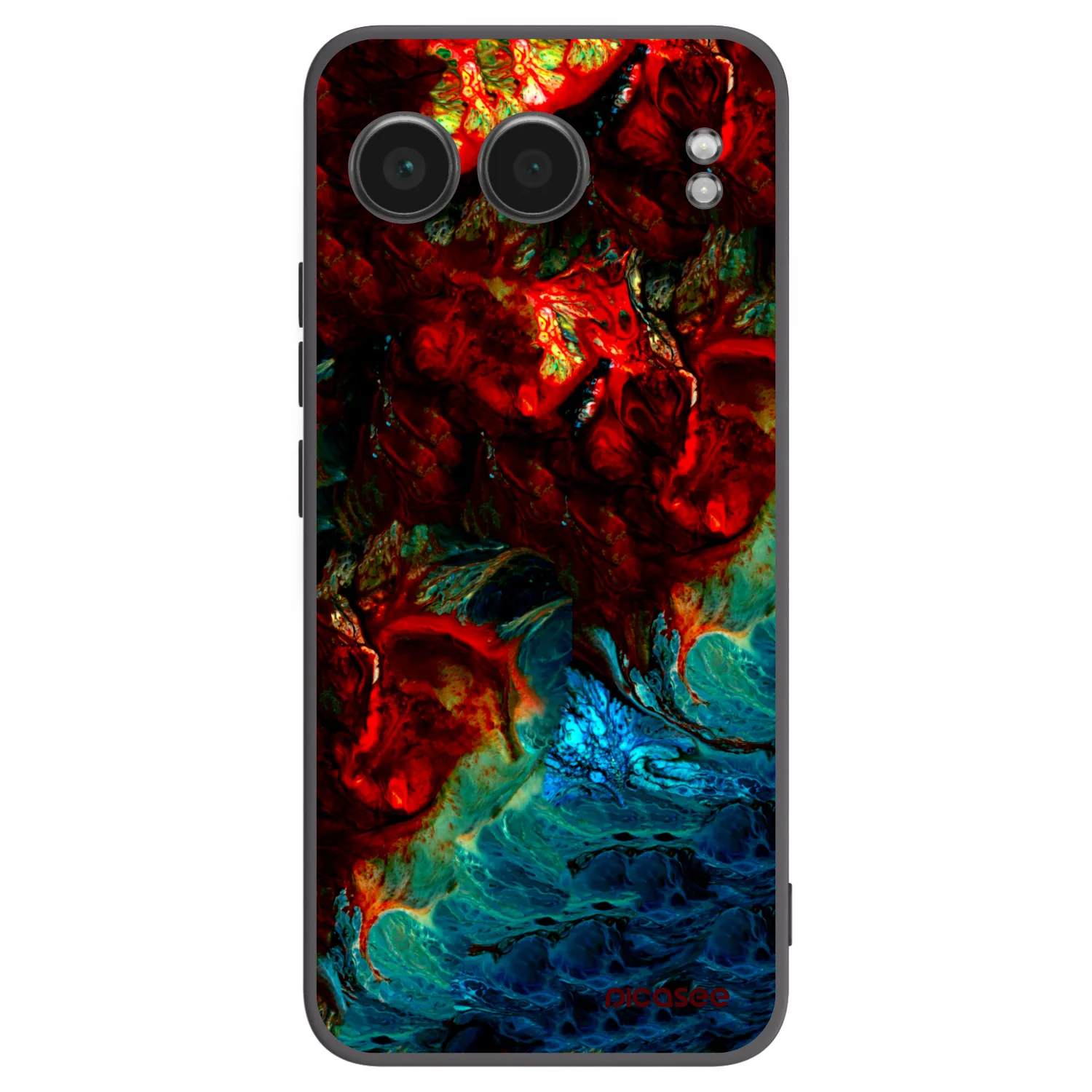 Picasee husă neagră din silicon pentru OnePlus Nord 4 - Universe